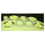 (5) Bowls, (2) Saucers & a Cup