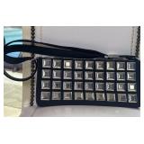 Chanel Logo Pyramid Stud Flap Bag Embellished