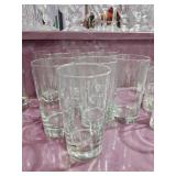 (9) Tall Glasses