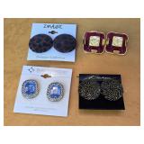(4) Prs Clip-On Earrings