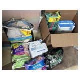 A Box Filled with Underpads, Underwear, & Briefs