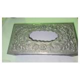 Rectangular Tin Tissue Box Cover