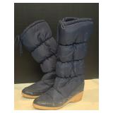 Sz 7 Romanelli VTG Puffer Wedge Snow Boots