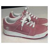 Sz 6.5 Timberland "Merge" Pink Suede Low