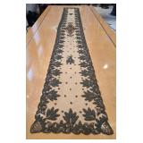 104"ï¿½16" Beaded Table Runner