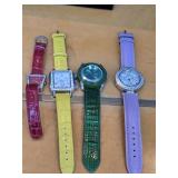 (4) Colored Watches