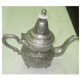 Moroccan Silver Plated or Brass Footed