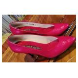 Sz 6.5 MARTINEZ VALERO Fuchsia Pointed Pumps