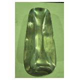 17.5" Oblong Pewter Tray