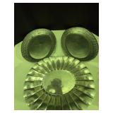 (2) 16.5" Pewter Trays & 16.5"ï¿½3.5" Pewter Bowl
