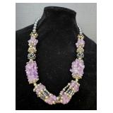 Chunky, Multi-textured Statement Necklace