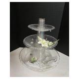 19" Multi-tiered Plastic Water Fountain or