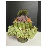 15" Decorative Botanical Centerpiece featuring a