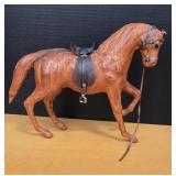Leather-wrapped or Leather-covered Horse