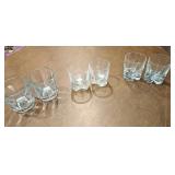 (6) Asst. Rocks/ Low Ball Glasses
