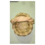 Yellow Glazed Ceramic Basket featuring with