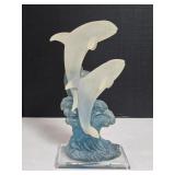 13.5" Frosted and Clear Acrylic or Crystalline