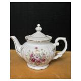 Hand Painted Ceramic Teapot