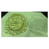 (2) Decorative Plates & Candle Tray