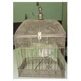 Antique Style Brass Wire Birdcage
