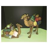 (2) Resin Camels for Nativity Scene