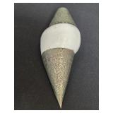 Traditional Brass Tibetan Buddhist Conch Shell t