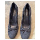 Sz 7 Lauren Ralph Lauren Nora Round Toe Heels