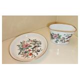 Aynsley China Trinket Dish & Cup