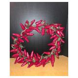 Chili Pepper Wreath