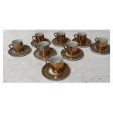(8) Vintage Neiman Marcus Gold-gilded