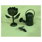 (3) VTG Metal Decorative Pieces