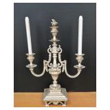 Ornate Silver-plated or Silvered Metal