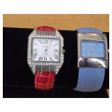 (1) Red & (1) Blue Watch
