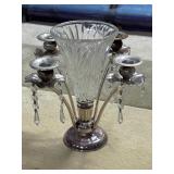 VTG Silver Plated Epergne Centerpiece Candle