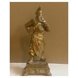 Vintage Gold Chinese Oriental Carved Resin