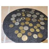 Foreign Coins Including Venezuela, Taiwan, Great