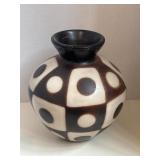 VTG Chulucanas PERU Folk Art Pottery Vase