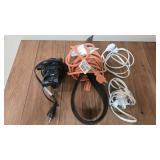 (3) Extension Cords & (1) Dell Power Cord
