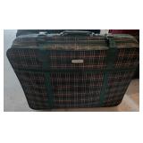 Tartan Plaid Soft Sided Suitcase