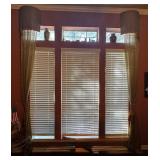 Set of Elegant Green Sheer Curtains w/ Unique