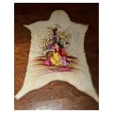 VTG 36" Hand Painted Persian Miniature Painting on