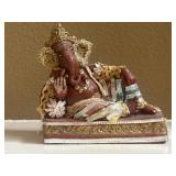 Reclining Sayana Ganesha Statue Depicting the
