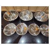 (7) Stainless Bowls
