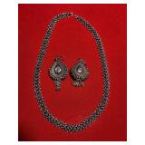 Indian Traditional Oxidized Silver-toned