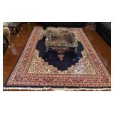 108"x76" Traditional Oriental Style Area Rug with