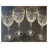 (4) Marquis by Waterford Markham Crystal Wine
