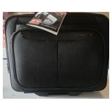 NWT Black Samsonite PFT Mobile Office Rolling