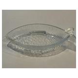 1950s Ankerglas Fish Dish: Mid