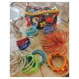 Bag w/ Asst. Bangle Bracelets