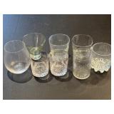 (8) Assorted Drinking Glasses